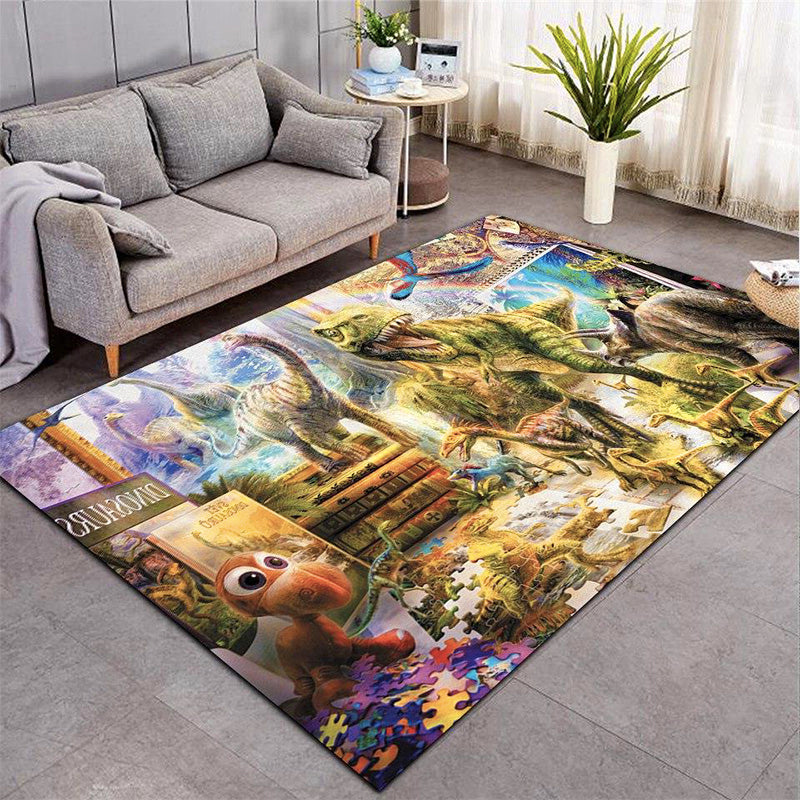 tapis de jeu dinosaure